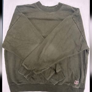C.C.F. Filson Olive Green Crewneck Sweatshirt Men’s M